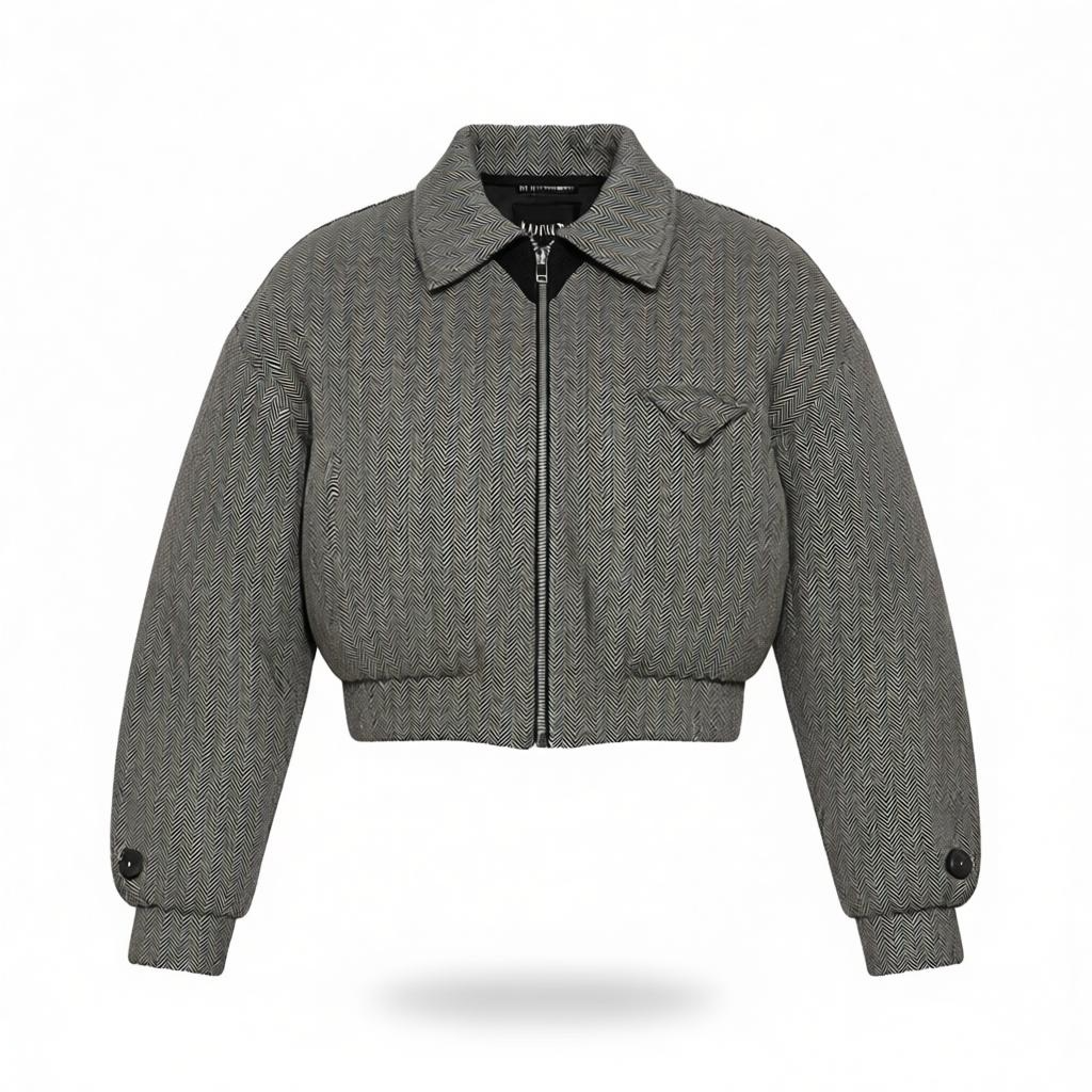 Bomber Grey Jacket